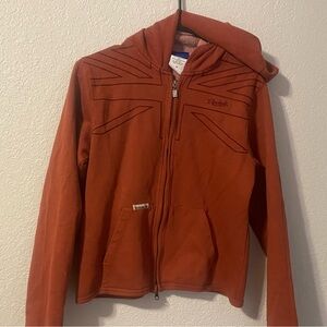uk flag reebok zipper jacket
